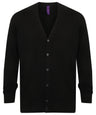 V-button cardigan