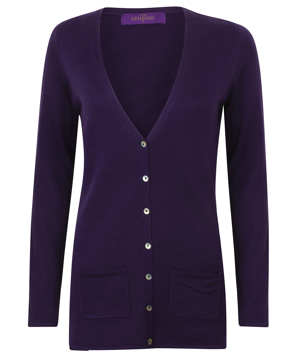 Women's v-button cardigan