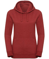 Women's authentic melange hooded sweatshirt