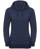 Women's authentic melange hooded sweatshirt