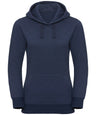 Women's authentic melange hooded sweatshirt