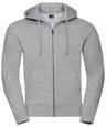 Authentic zipped hooded sweat