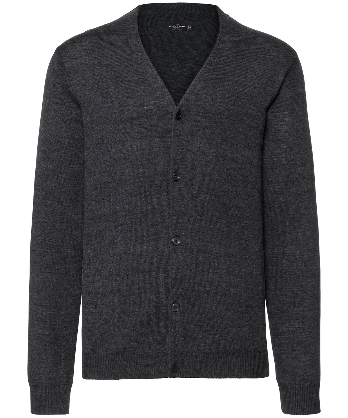 V-neck knitted cardigan