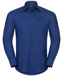 Long sleeve easycare tailored Oxford shirt