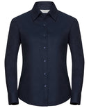 Women's long sleeve easycare Oxford shirt