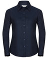 Women's long sleeve easycare Oxford shirt