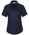 Women's short sleeve Oxford shirt