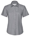 Women's short sleeve Oxford shirt