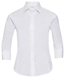 Women's ¾ sleeve easycare fitted shirt