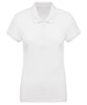 Ladies’ organic piqué short-sleeved polo shirt