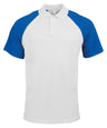 Polo baseball contrast polo shirt