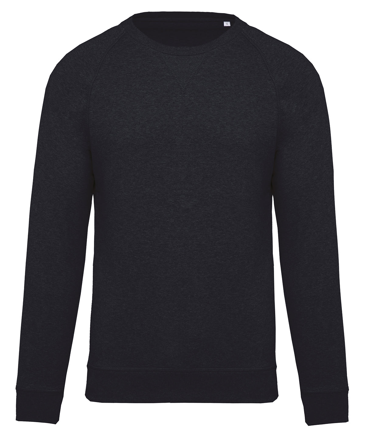 Men's organic cotton crew neck raglan sleeve sweatshirt