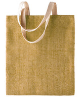 100% natural yarn dyed jute bag