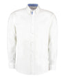 Contrast premium Oxford shirt (button-down collar) long-sleeved (tailored fit)