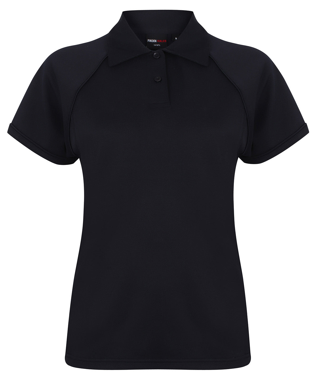 Women's piped performance polo