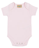 Short-sleeved bodysuit with envelope neck opening