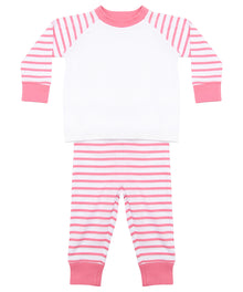 Pink Stripe/White