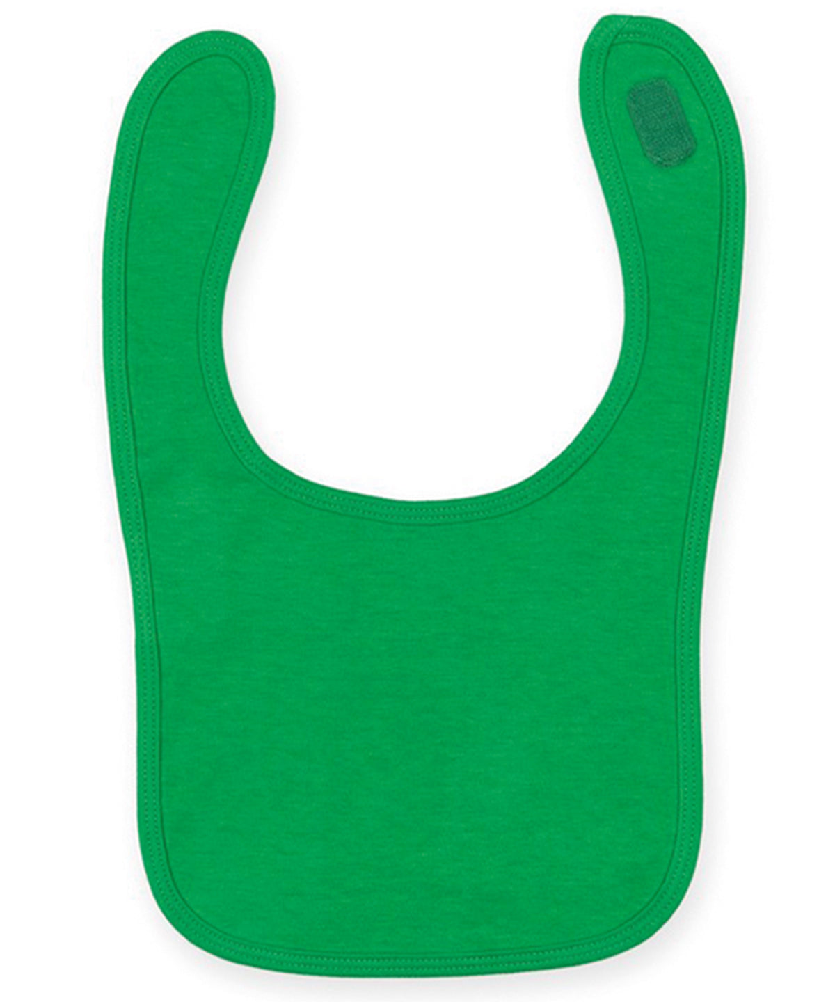 Plain and contrast bib