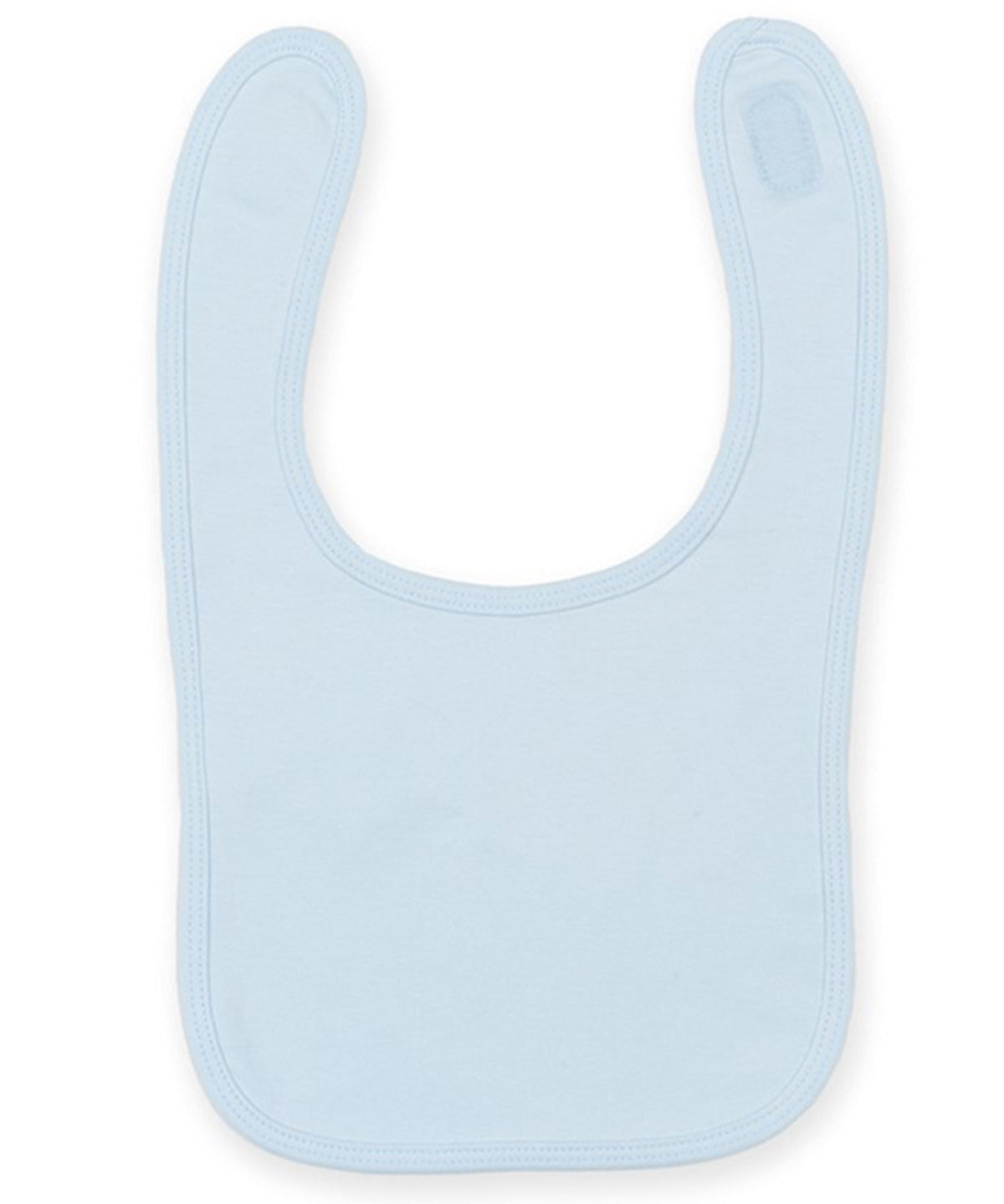 Plain and contrast bib