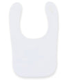 Plain and contrast bib