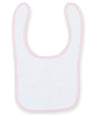 Plain and contrast bib