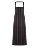 Striped bib apron