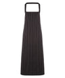 Striped bib apron