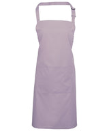 Colours bib apron with pocket