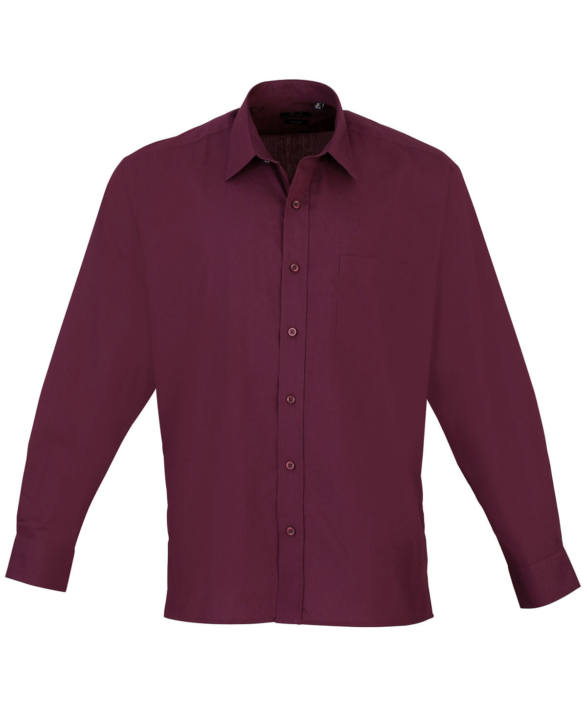 Long sleeve poplin shirt