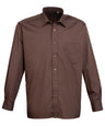 Long sleeve poplin shirt