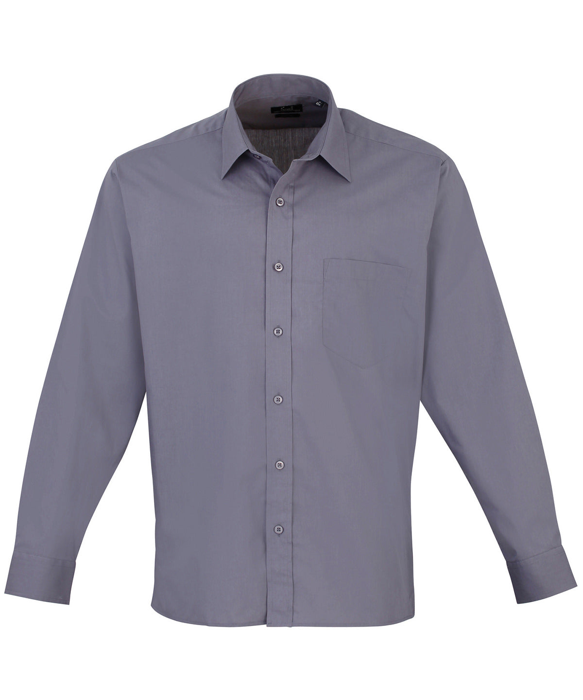 Long sleeve poplin shirt