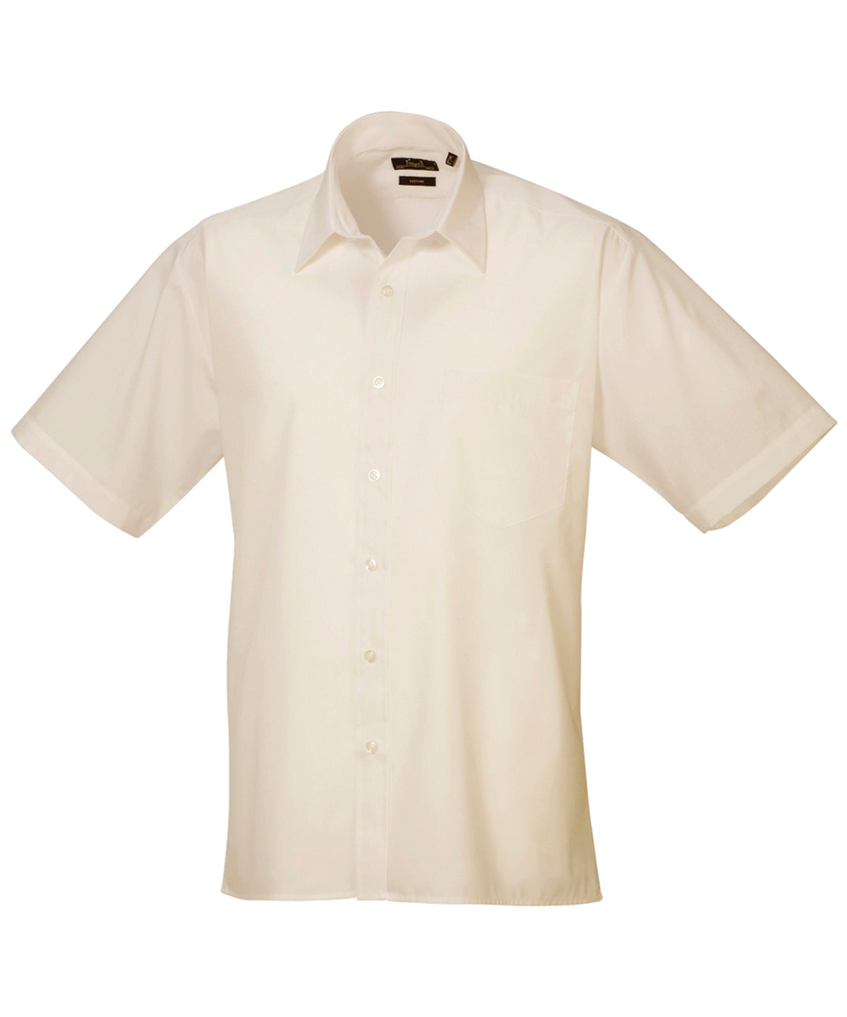 Short sleeve poplin shirt