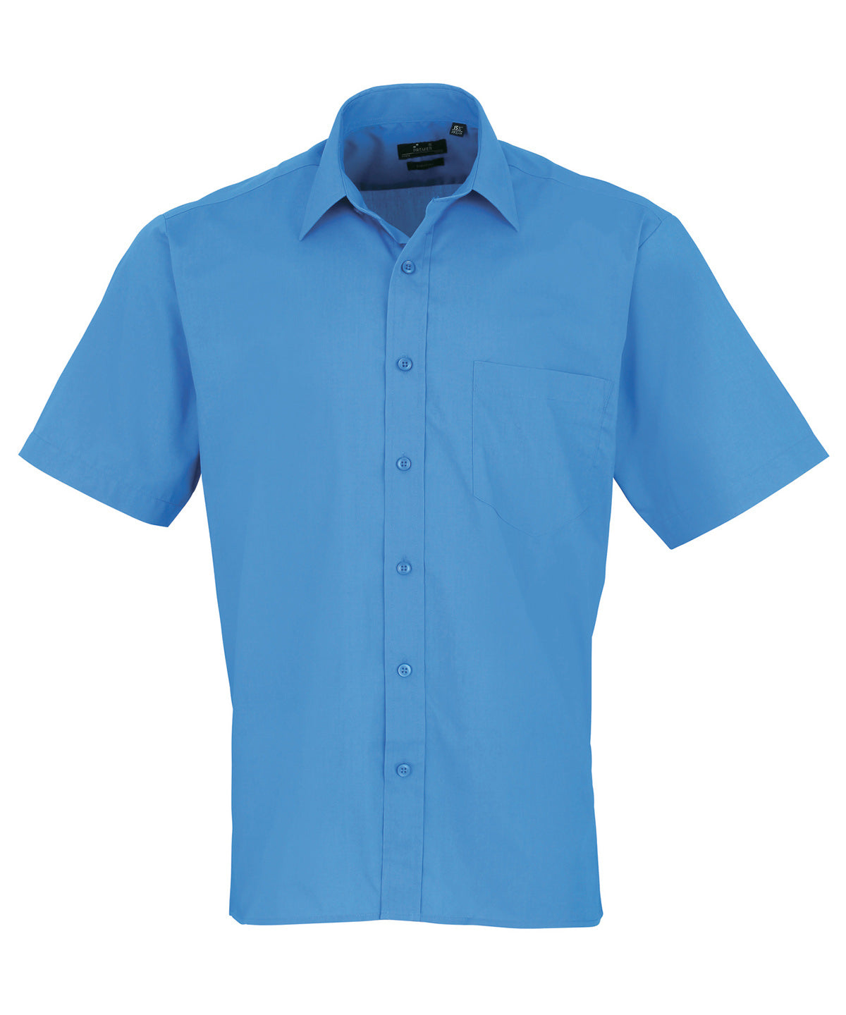 Short sleeve poplin shirt