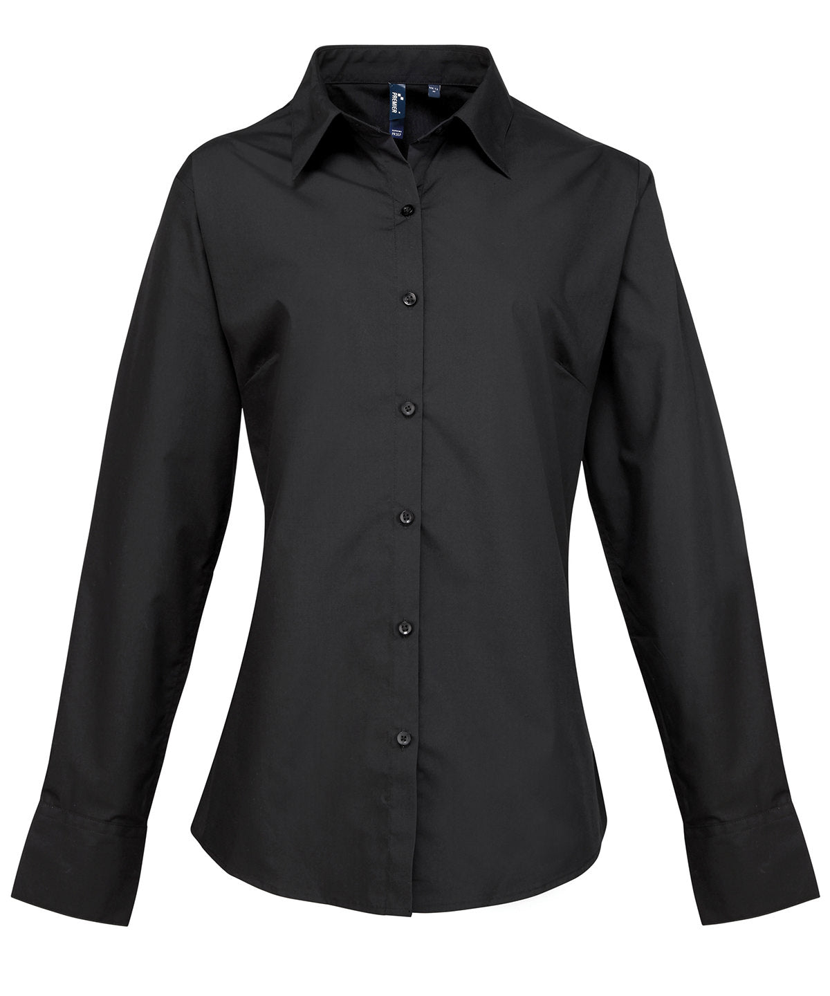 Women's supreme poplin long sleeve shirt