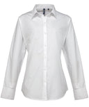 Women's supreme poplin long sleeve shirt