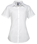 Women's supreme poplin short sleeve shirt