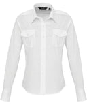 Women's long sleeve pilot shirt