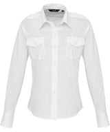 Women's long sleeve pilot shirt