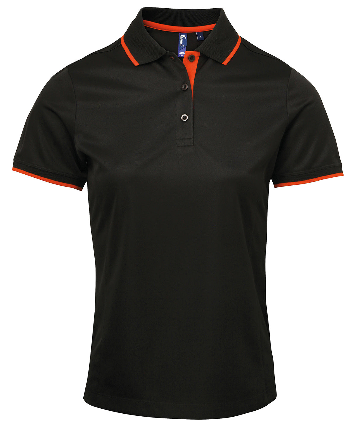 Women's contrast Coolchecker® polo