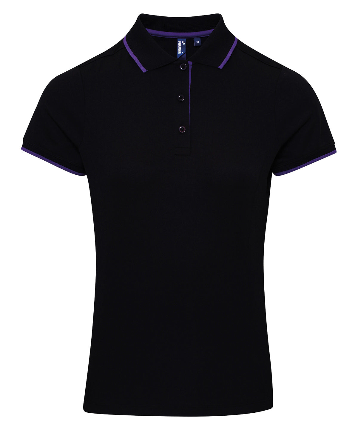 Women's contrast Coolchecker® polo