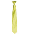 'Colours' satin clip tie