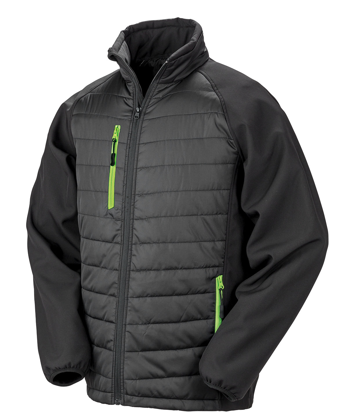 Compass padded softshell jacket