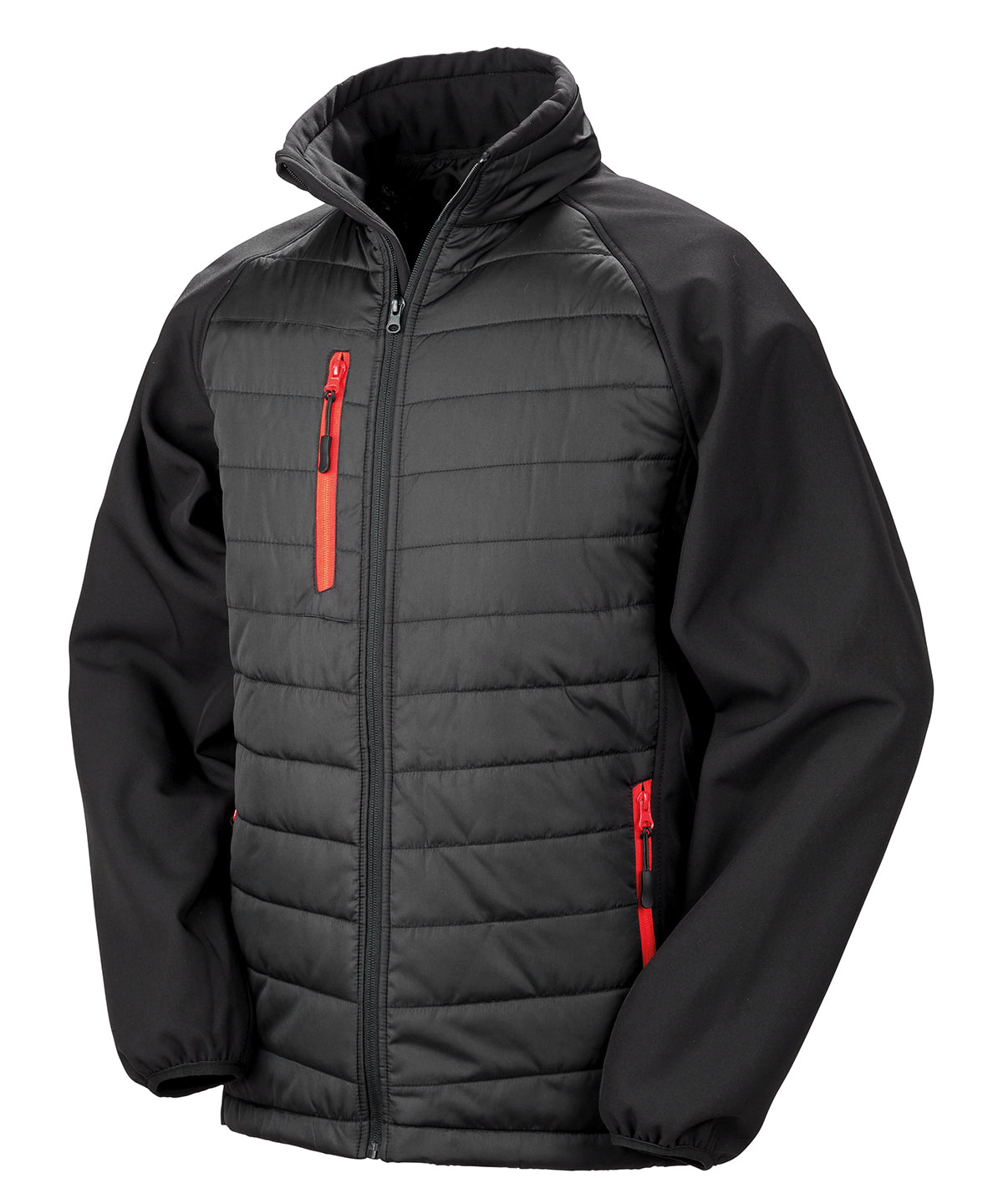 Compass padded softshell jacket