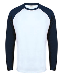 White/Oxford Navy