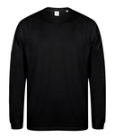 Unisex drop shoulder slogan top