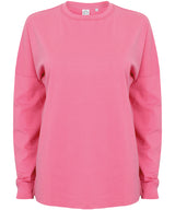 Unisex drop shoulder slogan top