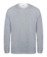 Unisex drop shoulder slogan top