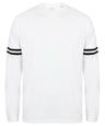 Unisex drop shoulder slogan top