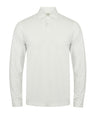 Long sleeve stretch polo