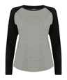 Women's long sleeve baseball t-shirt
